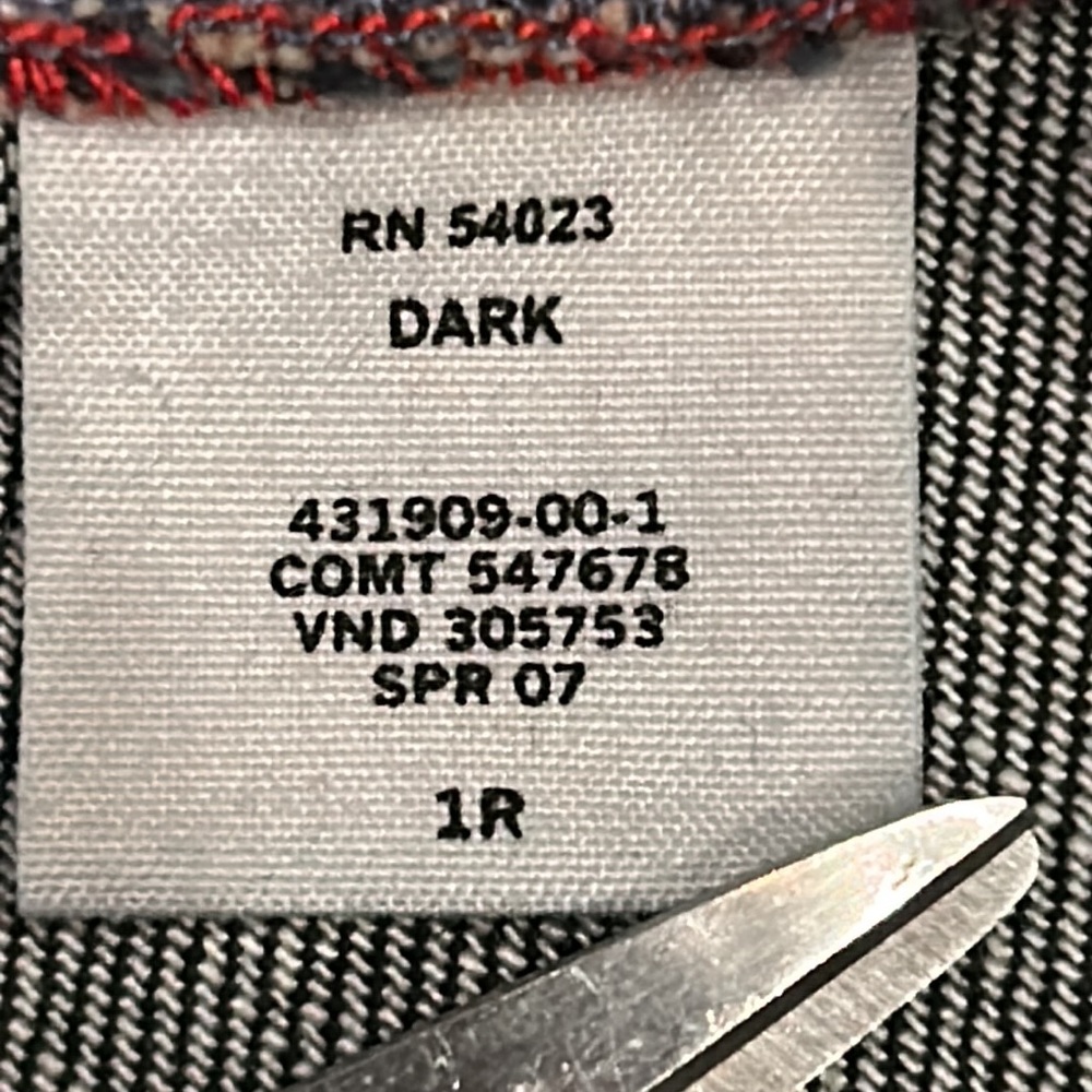 NWT Vtg ‘07 GAP Women’s Boot Cut Jeans 1R - Picture 13 of 16